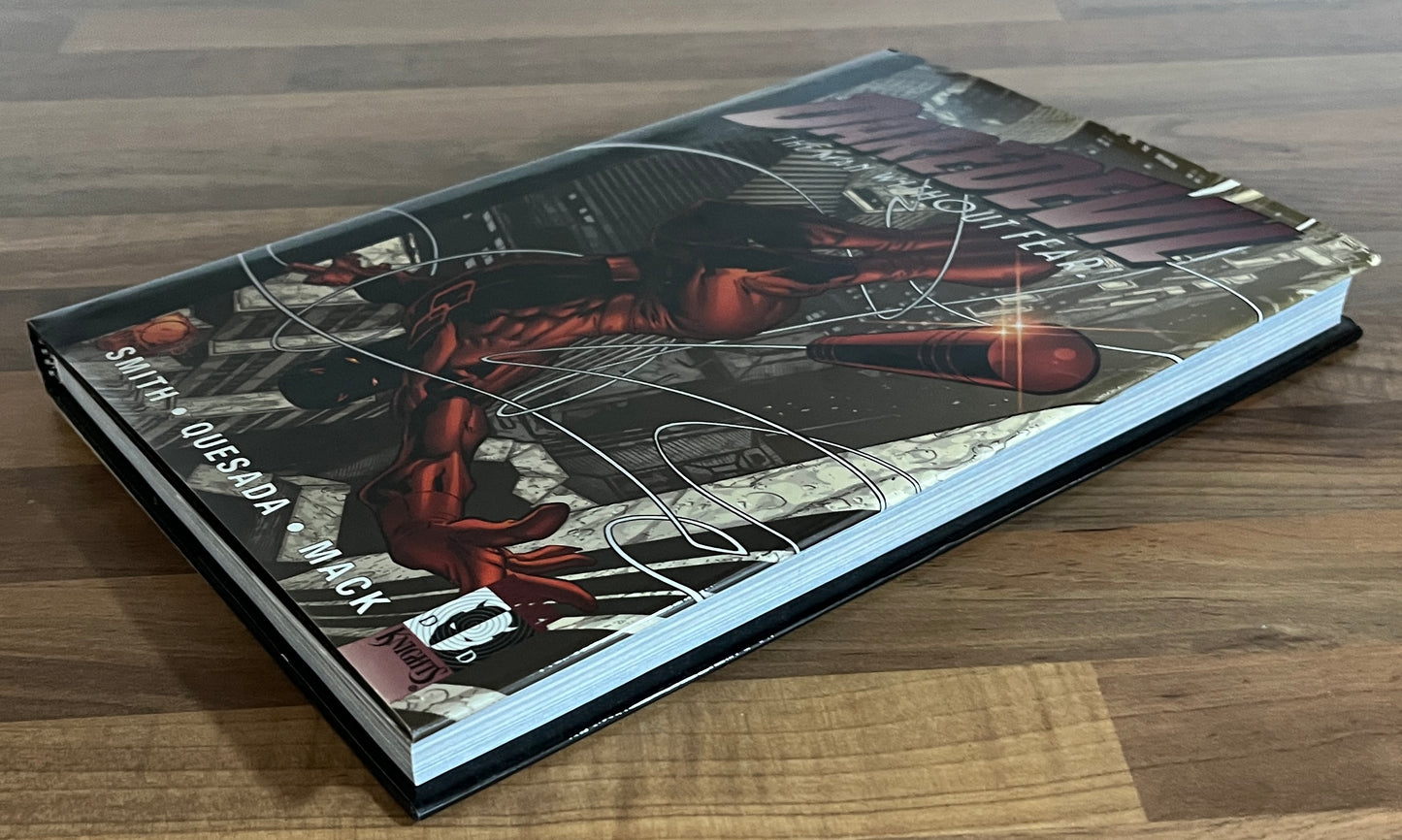 DAREDEVIL: The Man Without Fear Volumes 1 & 2, Bendis, Smith, 1st Print HC/DJ