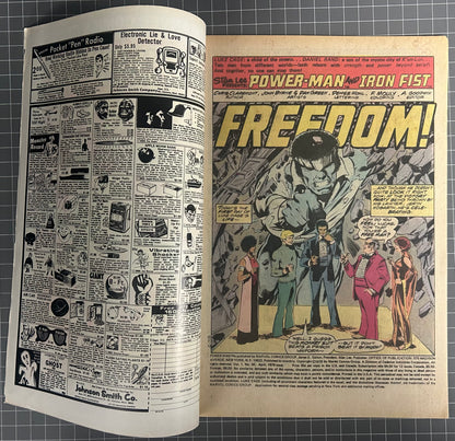 🔑 POWER MAN #50 [MARVEL COMICS] *RETITLED POWER MAN & IRON FIST* 1978