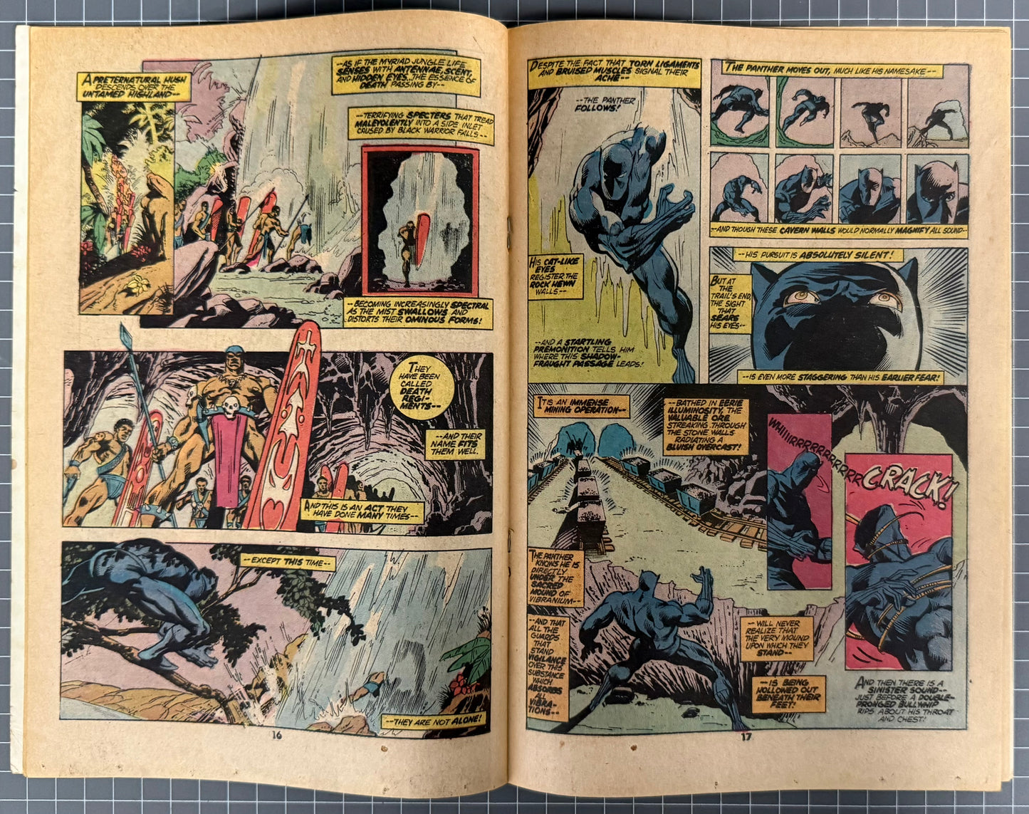 JUNGLE ACTION #7 [MARVEL COMICS] 1973 GD/VG