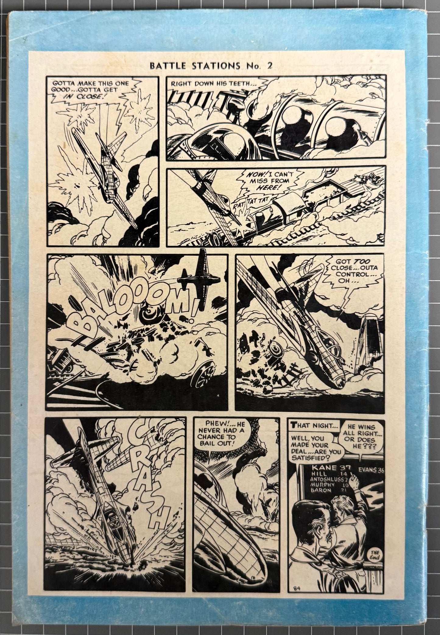 BATTLE STATIONS #2 [BARMOR PUBLICATIONS] AUSTRALIAN PRE-DECIMAL COMIC 1959