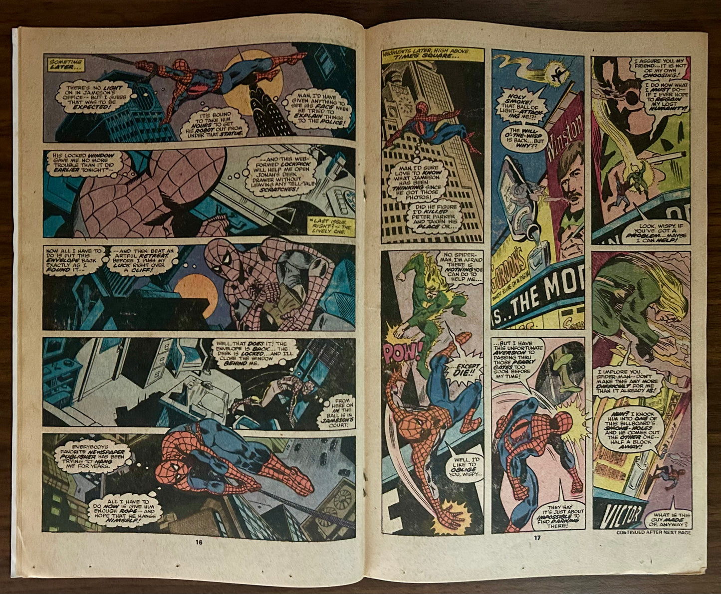THE AMAZING SPIDER-MAN #168 [MARVEL COMICS] NEWSSTAND 1977