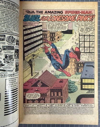 THE AMAZING SPIDER-MAN #221 [MARVEL COMICS] DIRECT 1981 VG/FN