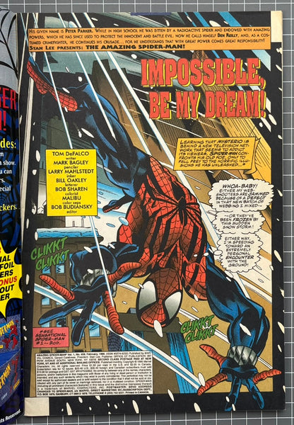 THE AMAZING SPIDER-MAN #408 [MARVEL COMICS] DIRECT 1995 FN/VF