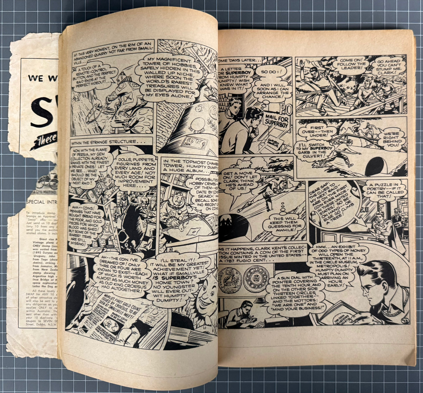 COLOSSAL COMIC #42 [COLOUR COMICS] AUSTRALIAN DC 1967