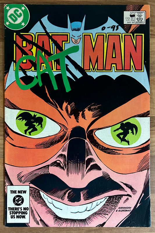 BATMAN #371 [DC COMICS] DIRECT 1984 FN/VF