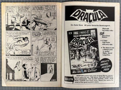 🔑 THE AVENGERS #2 + POSTER [NEWTON COMICS] AUSTRALIAN MARVEL 1975