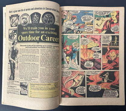 IRON MAN #51 [MARVEL COMICS] DIRECT 1972 FN