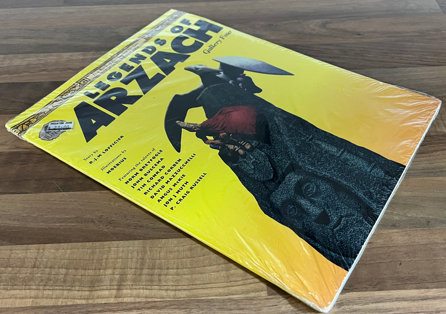 Legends of Arzach Gallery Four: The Rock of Everlasting Despair - R.J.M. Lofficier & Moebius (8 Prints)