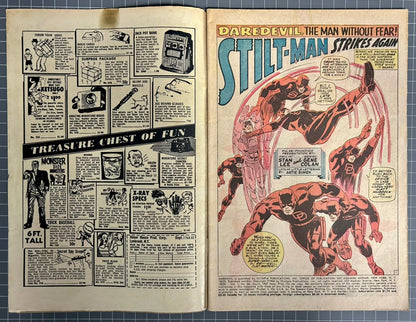 DAREDEVIL #26 [MARVEL COMICS] DIRECT 1967 VG-