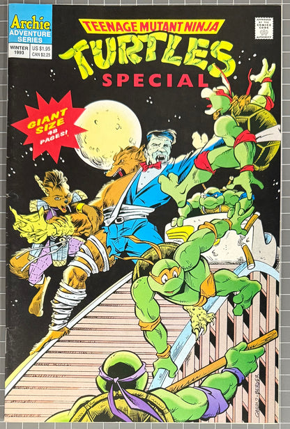TEENAGE MUTANT NINJA TURTLES GIANT SIZE SPECIAL #7 [ARCHIE] DIRECT 1993 FN/VF