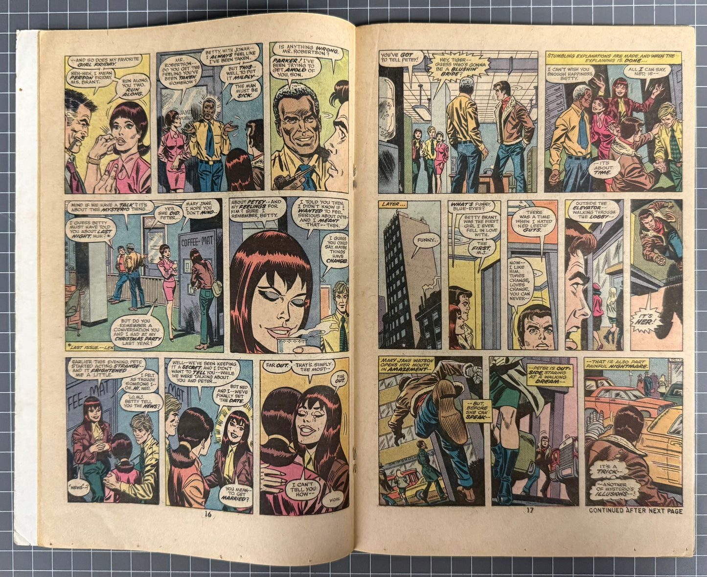 🔑 AMAZING SPIDER-MAN #142 [MARVEL COMICS] *1ST CAMEO GWEN STACY CLONE* 1975 VG+