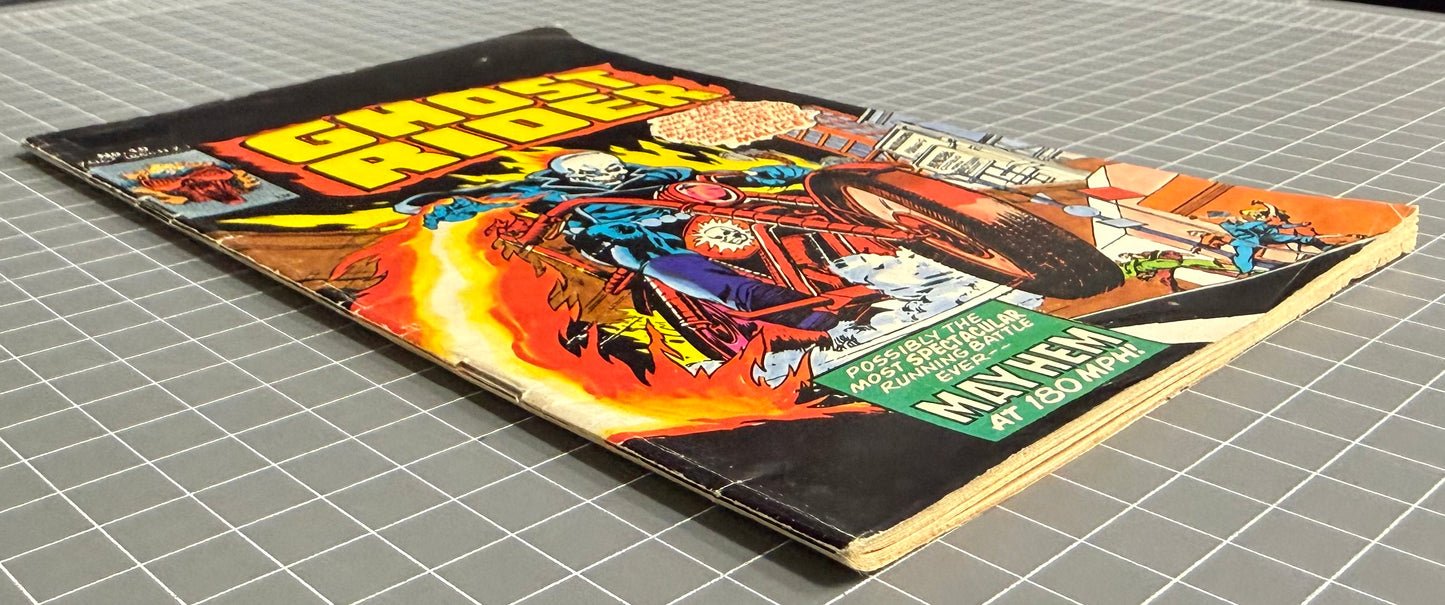 GHOST RIDER #10 [YAFFA PUBLISHING] AUSTRALIAN MARVEL DIGEST COMIC 1982