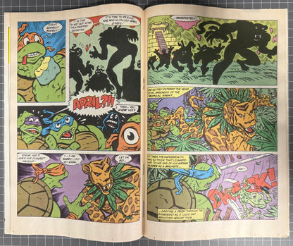 TEENAGE MUTANT NINJA TURTLES ADVENTURES #14 [ARCHIE] NEWSSTAND COMIC 1990 VG/FN