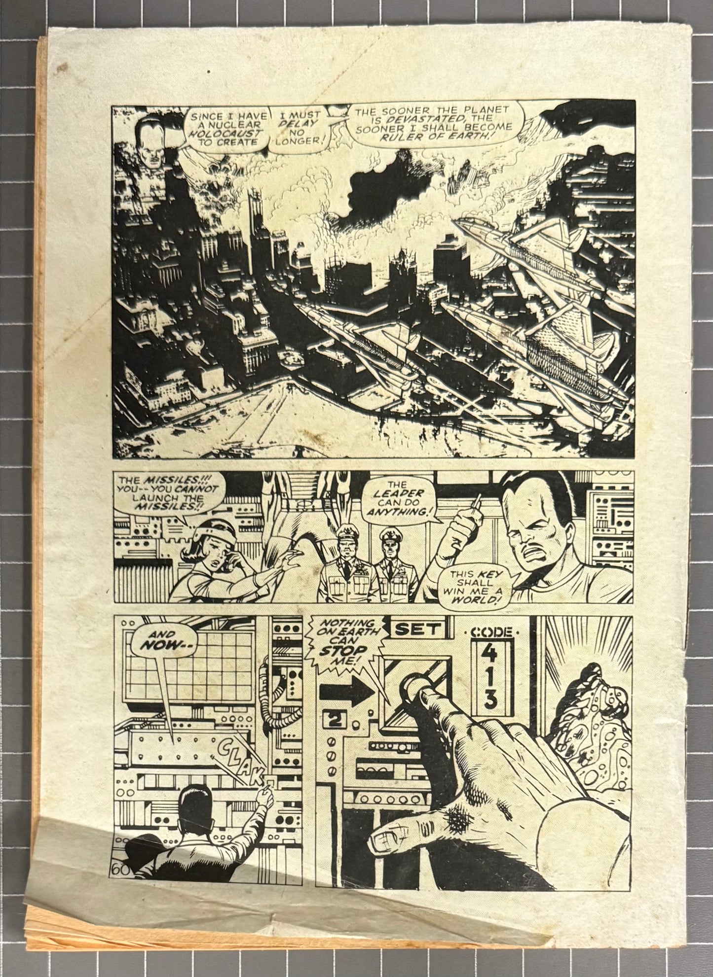 THE INCREDIBLE HULK #7 [YAFFA PUBLISHING] AUSTRALIAN DIGEST COMIC 1981