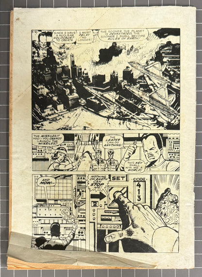 THE INCREDIBLE HULK #7 [YAFFA PUBLISHING] AUSTRALIAN DIGEST COMIC 1981