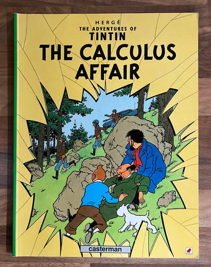 The Adventures of Tintin, The Calculus Affair by Herge Casterman Pubs., 1984