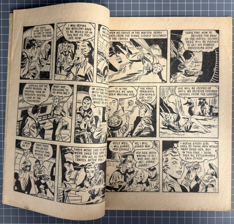 CATMAN #18 [TRICHO] AUSTRALIAN *SCARCE* PRE-DECIMAL COMIC 1962