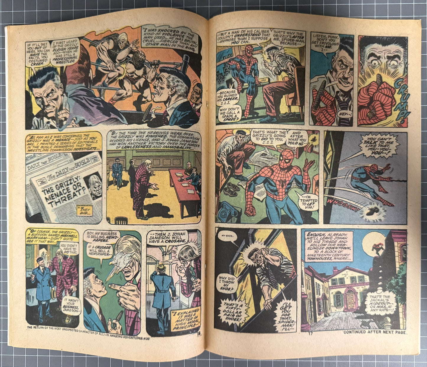 🔑 AMAZING SPIDER-MAN #140 [MARVEL COMICS] *1ST APP. GLORIA GRANT* 1975 FN/VF