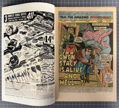 THE AMAZING SPIDER-MAN #145 [MARVEL COMICS] 1975 VG/FN