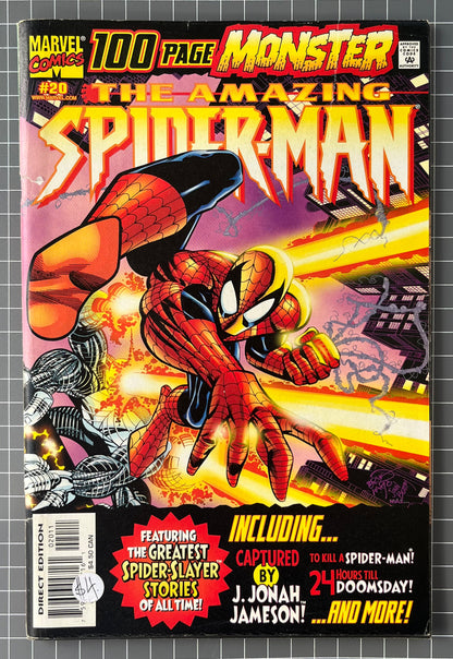🔑 THE AMAZING SPIDER-MAN #20 [MARVEL COMICS] DIRECT 2000 VG