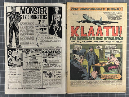 🔑 THE INCREDIBLE HULK #136 [MARVEL COMICS] DIRECT *XERON DEBUT* 1971