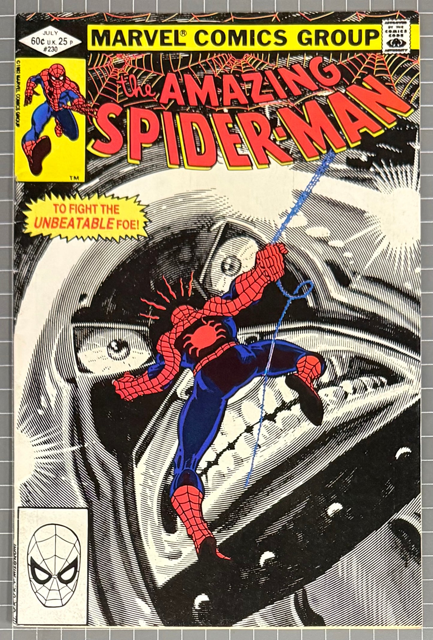 🔑 THE AMAZING SPIDER-MAN #230 [MARVEL COMICS] DIRECT 1982 FN/VF