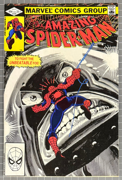 🔑 THE AMAZING SPIDER-MAN #230 [MARVEL COMICS] DIRECT 1982 FN/VF
