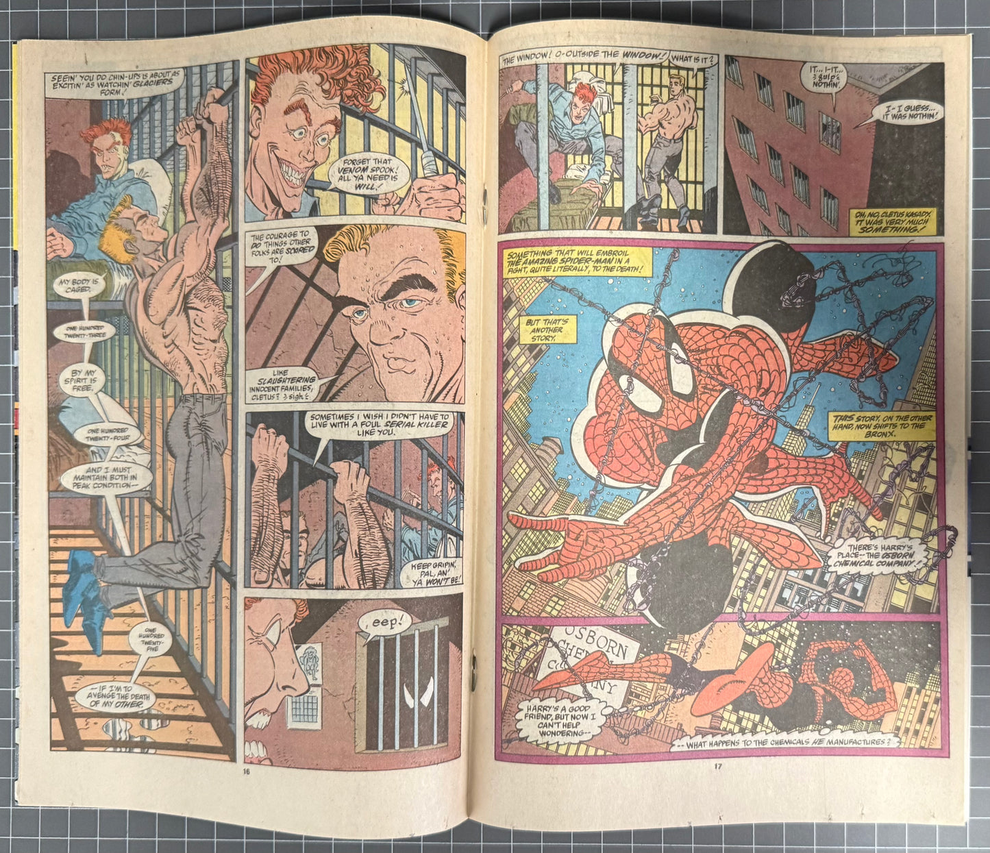 🔑 AMAZING SPIDER-MAN #344 [MARVEL COMICS] *1ST APP. CLETUS KASADY* 1991 VF+