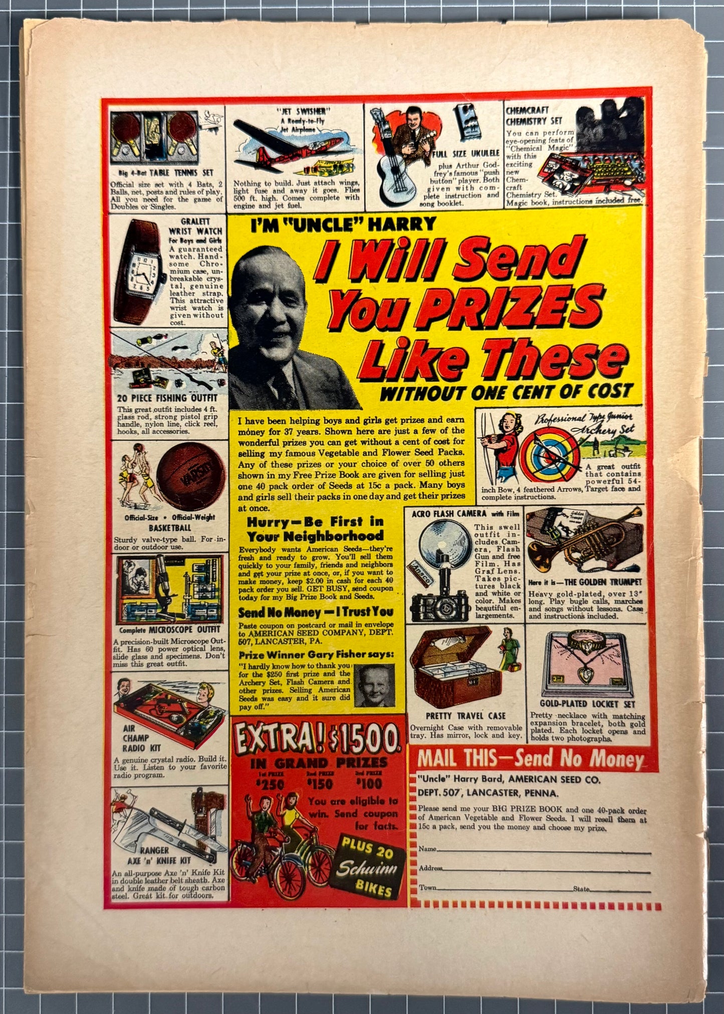 THE HAWK #11 [ST. JOHN] WESTERN PRE-CODE COMIC **MATT BAKER (GGA) COVER*** 1955