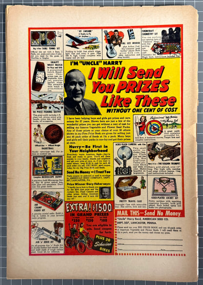 THE HAWK #11 [ST. JOHN] WESTERN PRE-CODE COMIC **MATT BAKER (GGA) COVER*** 1955
