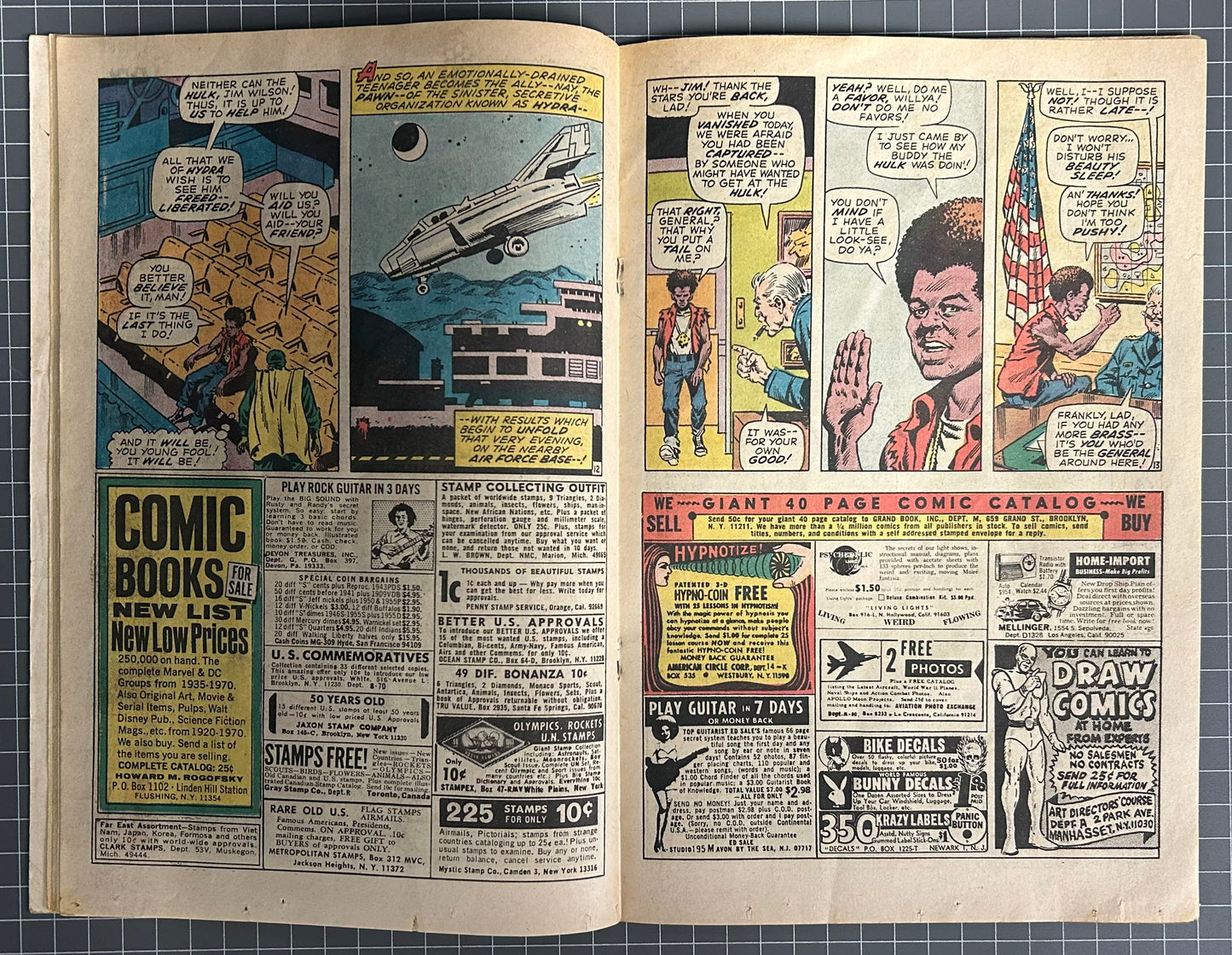 THE INCREDIBLE HULK #132 [MARVEL COMICS] DIRECT 1970