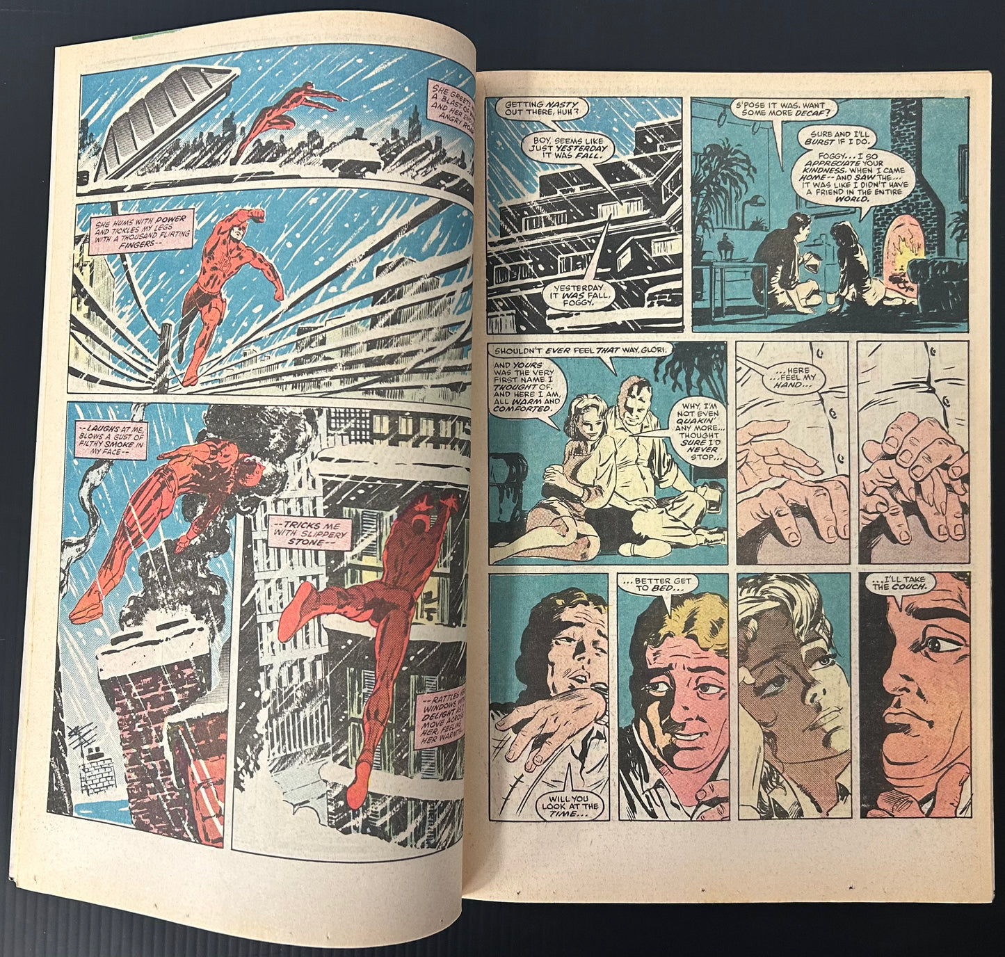 🔑 DAREDEVIL #227 [MARVEL COMICS] *KINGPIN REVEALS DAREDEVIL IDENTITY* 1986 VF-
