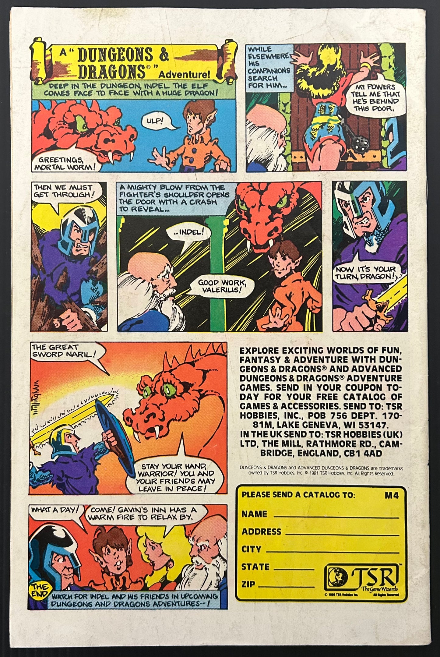 DAREDEVIL #180 [MARVEL COMICS] NEWSSTAND 1982 VG