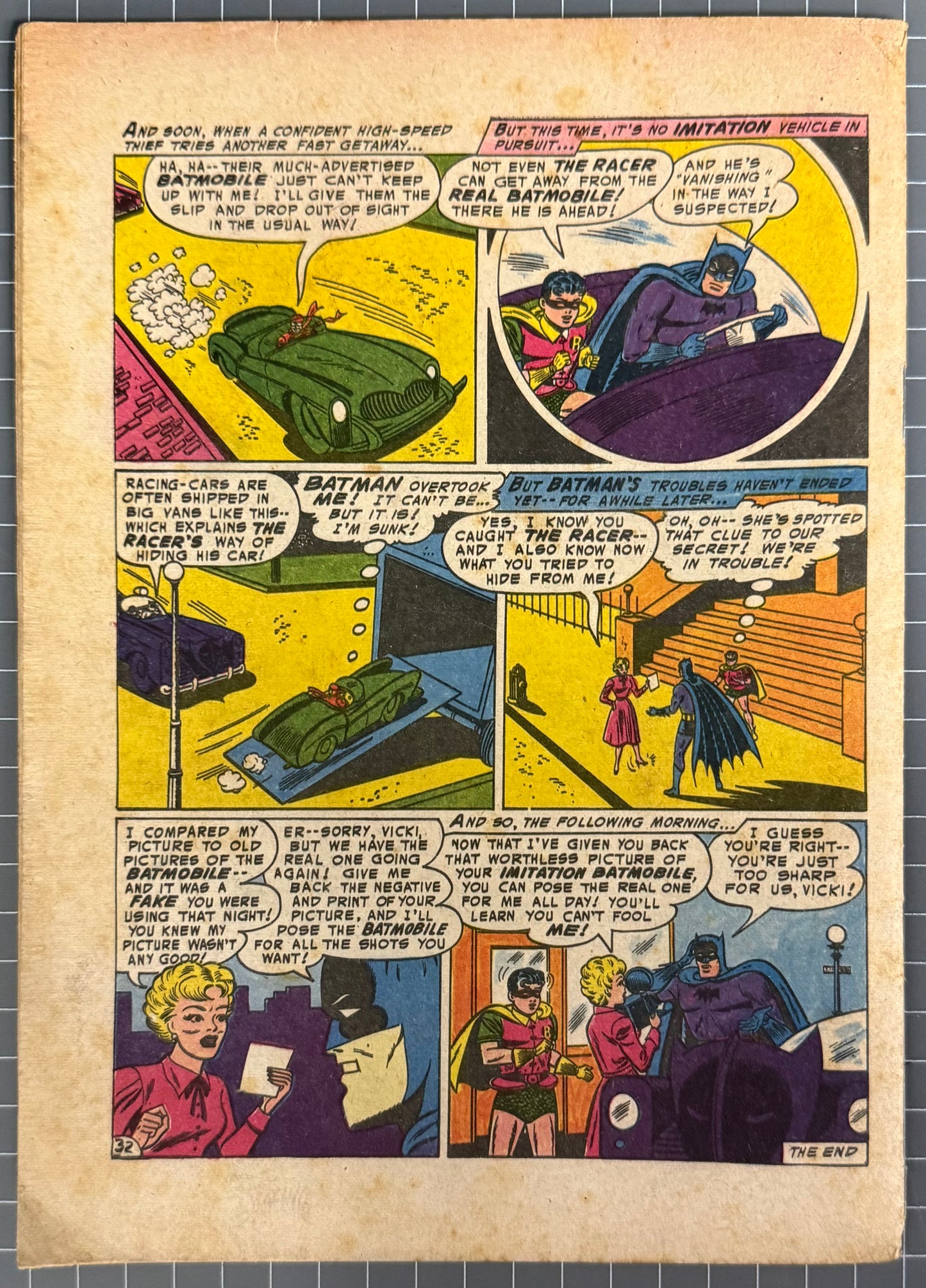 BATMAN #76 [COLOUR COMICS] AUSTRALIAN PRE-DECIMAL *SCARCE* 1956