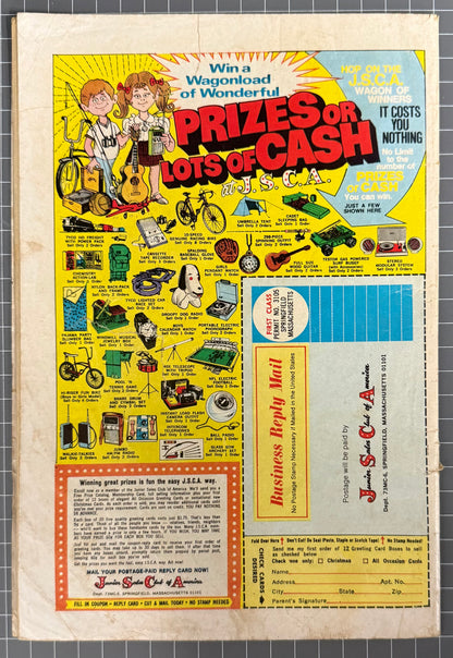 AMAZING ADVENTURES #20 [MARVEL COMICS] *WAR OF THE WORLDS* 1973 GD/VG