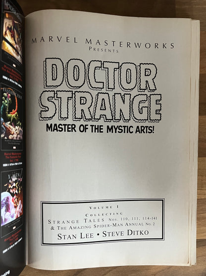 Marvel Masterworks: Doctor Strange Vol. 1 by Stan Lee, Steve Ditko, !st Print