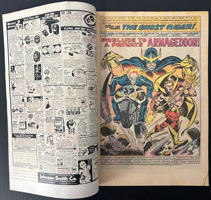 GHOST RIDER #17 [MARVEL COMICS] DIRECT 1976 VG