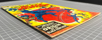 🔑 JUNGLE ACTION #8 [MARVEL COMICS] *ORIGIN BLACK PANTHER* 1974 GD