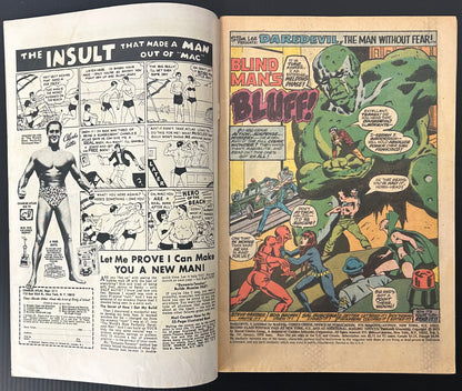 DAREDEVIL #107 [MARVEL COMICS] DIRECT 1974 VG