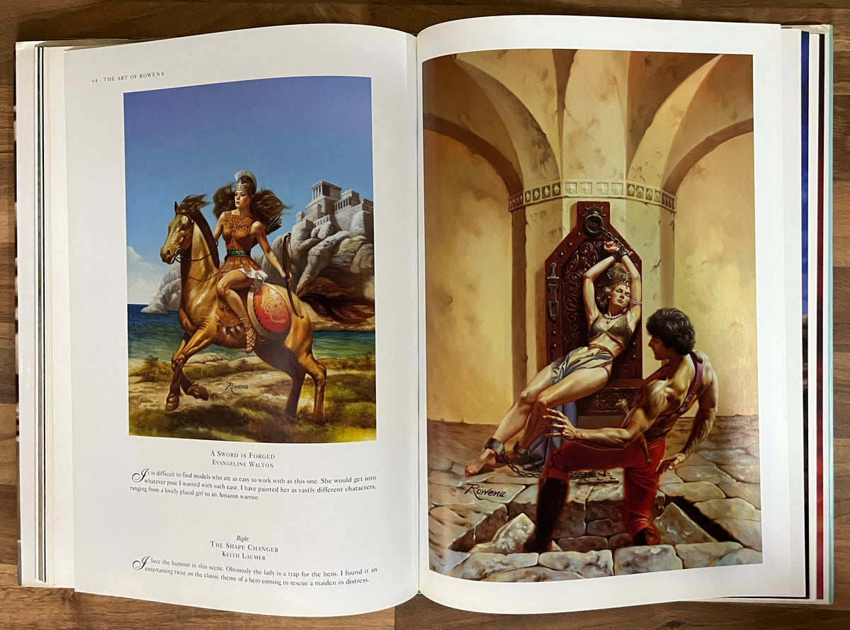 THE ART OF ROWENA – ROWENA MORRILL, DORIS VALLEJO [PAPER TIGER] HC/DJ 2000