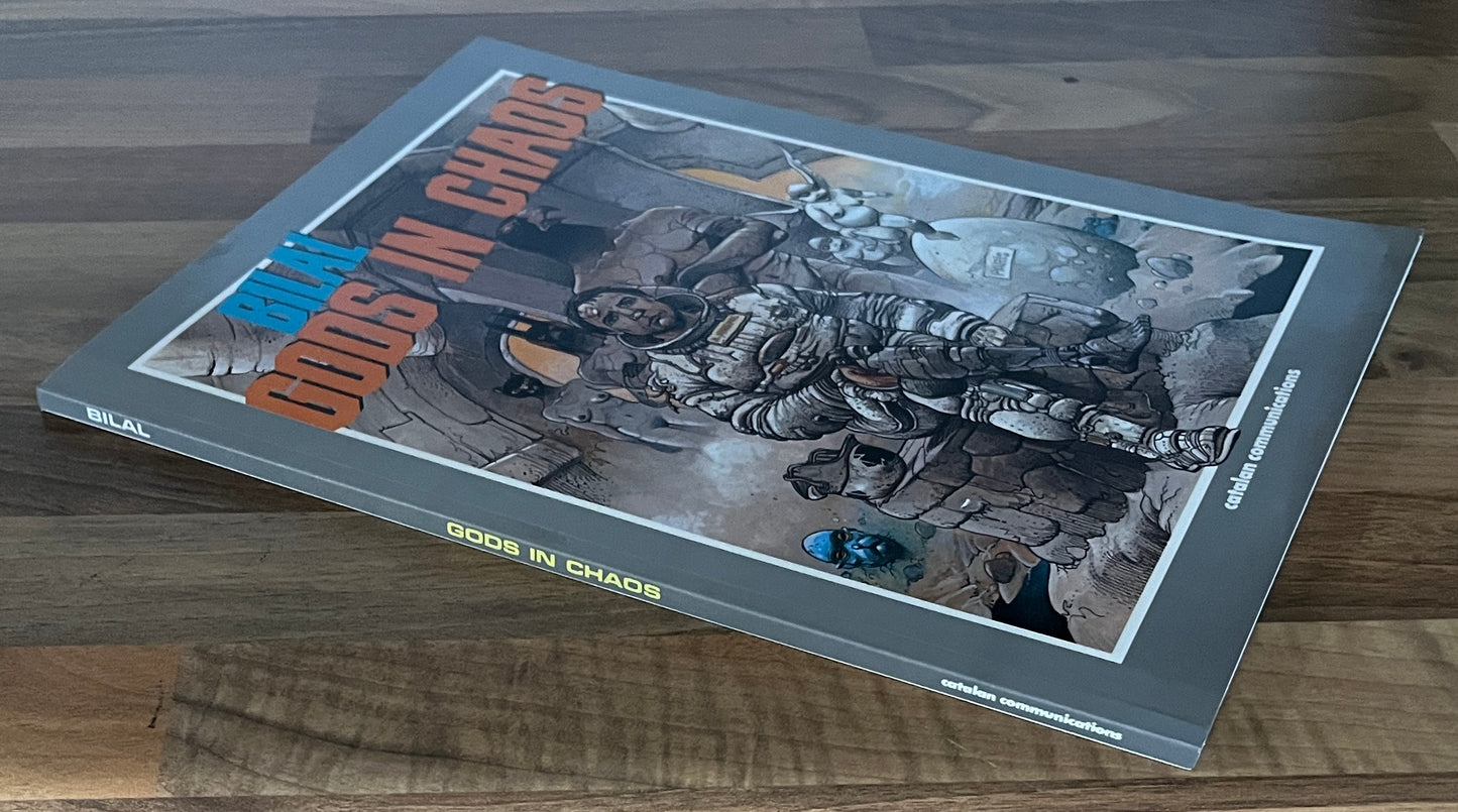 GODS IN CHAOS (Vol. 1 The Nikopol Trilogy) by Enki Bilal 1987 First Print, Catalan Communications