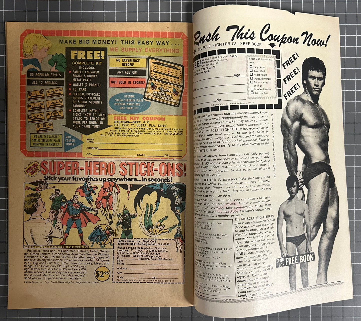 JUSTICE LEAGUE OF AMERICA #137 [DC COMICS] NEWSSTAND 1976 FN+