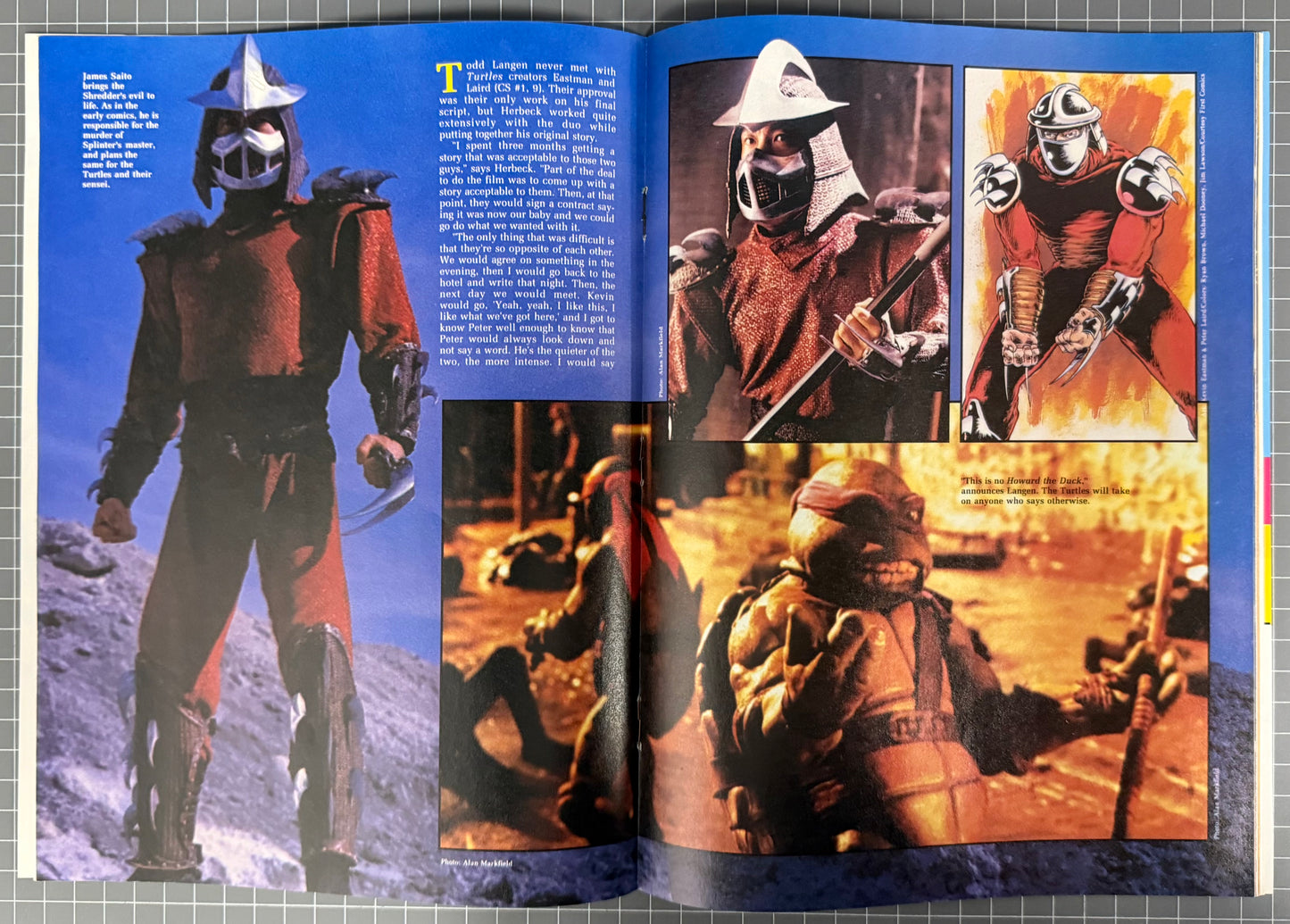 COMICS SCENE #13 [STARLOG] MAGAZINE ***TMNT*** 1989 VF-