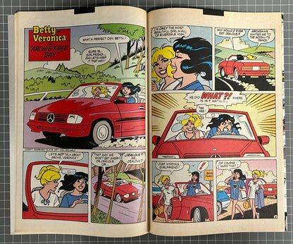 🔑 BETTY AND VERONICA #116 [ARCHIE COMICS] NEWSSTAND *COVER ART DAN DECARLO* 1997 NM-