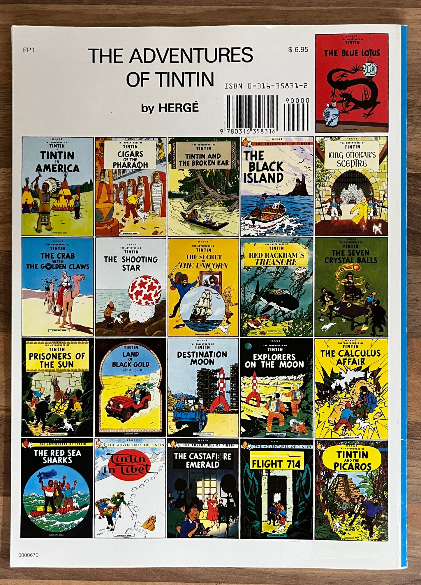 The Adventures of Tintin King Ottokar's Sceptre - Herge, 1974 Little Brown Pubs