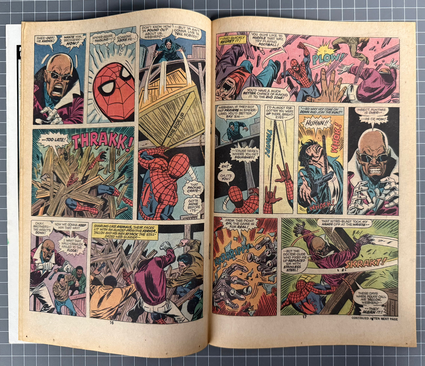 THE AMAZING SPIDER-MAN #155 [MARVEL COMICS] *JOHN ROMITA COVER* 1976 FN