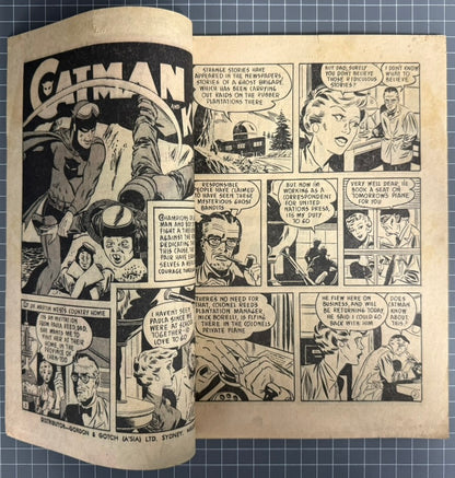 CATMAN #18 [TRICHO] AUSTRALIAN *SCARCE* PRE-DECIMAL COMIC 1962