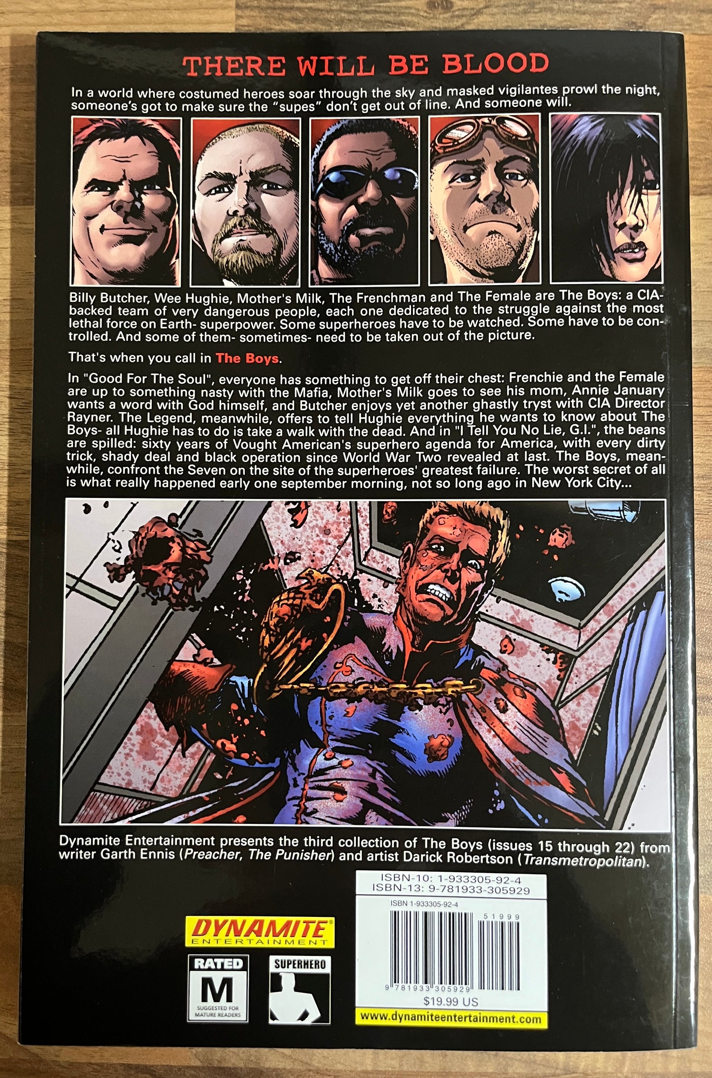 The Boys: Volume Three GOOD FOR THE SOUL by Garth Ennis & Darick Robertson