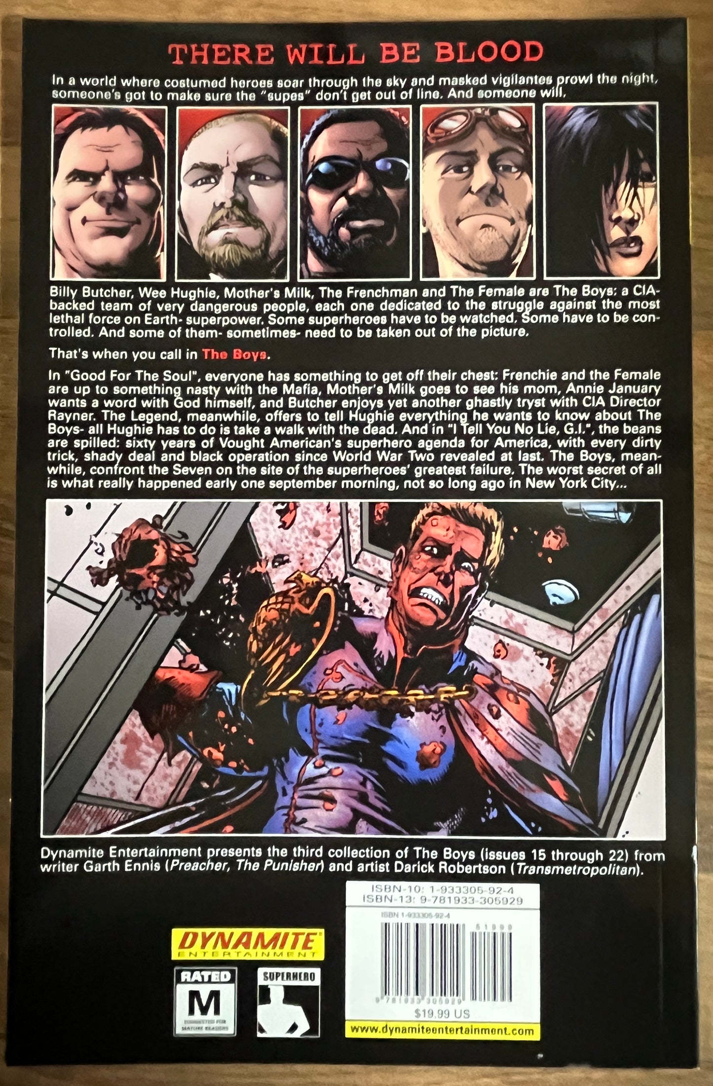 The Boys: Volume Three GOOD FOR THE SOUL by Garth Ennis & Darick Robertson