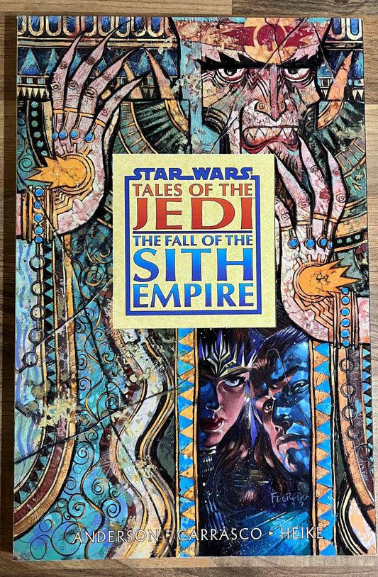 Star Wars: Tales of the Jedi - The Fall of the Sith Empire Graphic Novel Dark Horse, 1998, 1st Print